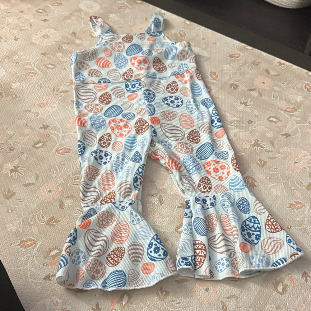 Playful Egg Patterned Kids Bodysuit